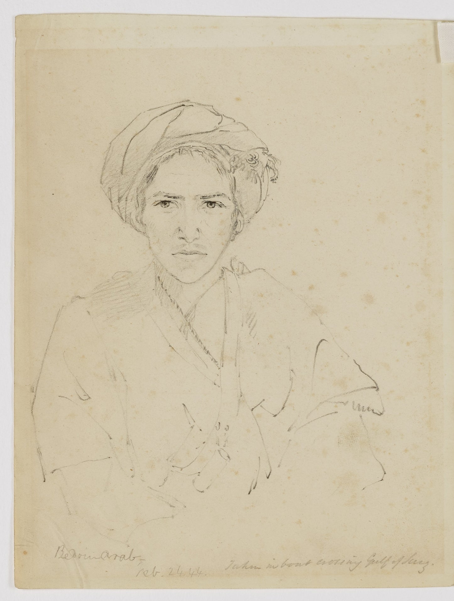 Miner Kilbourne Kellogg:Bedouin Arab,16x12"(A3)Poster