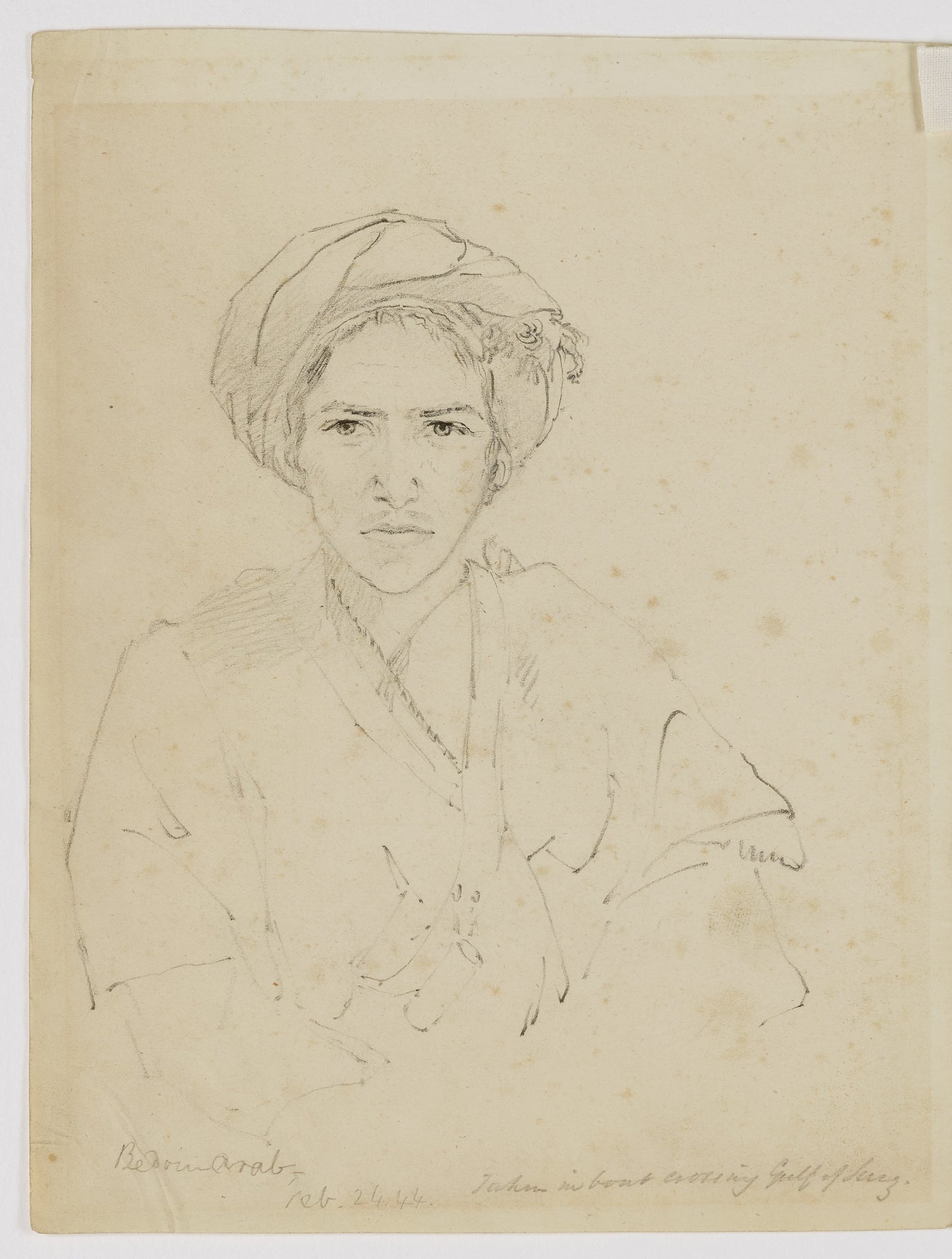 Miner Kilbourne Kellogg:Bedouin Arab,16x12"(A3)Poster