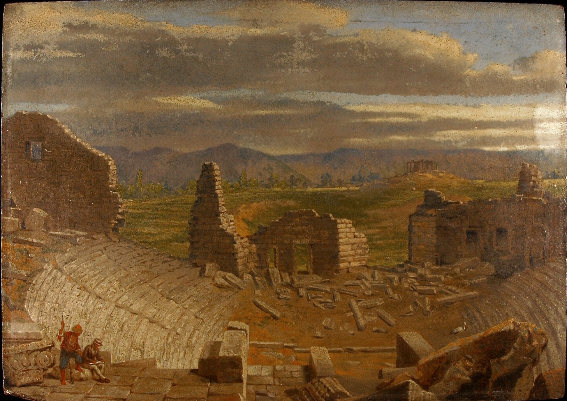 Miner Kilbourne Kellogg:Ruins of Asrum Asia Minor: Explored ,16x12"(A3)Poster