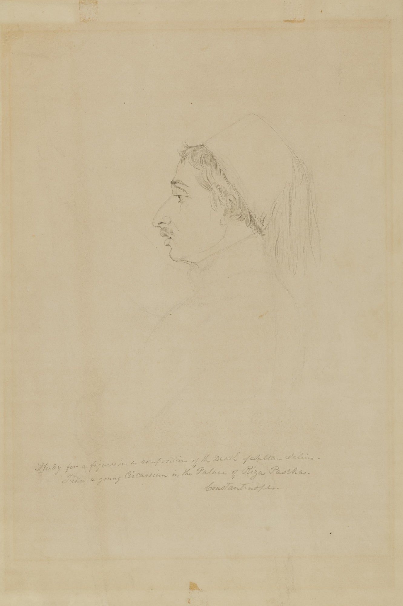 Miner Kilbourne Kellogg:Study for a Figure in a Composition ,16x12"(A3)Poster
