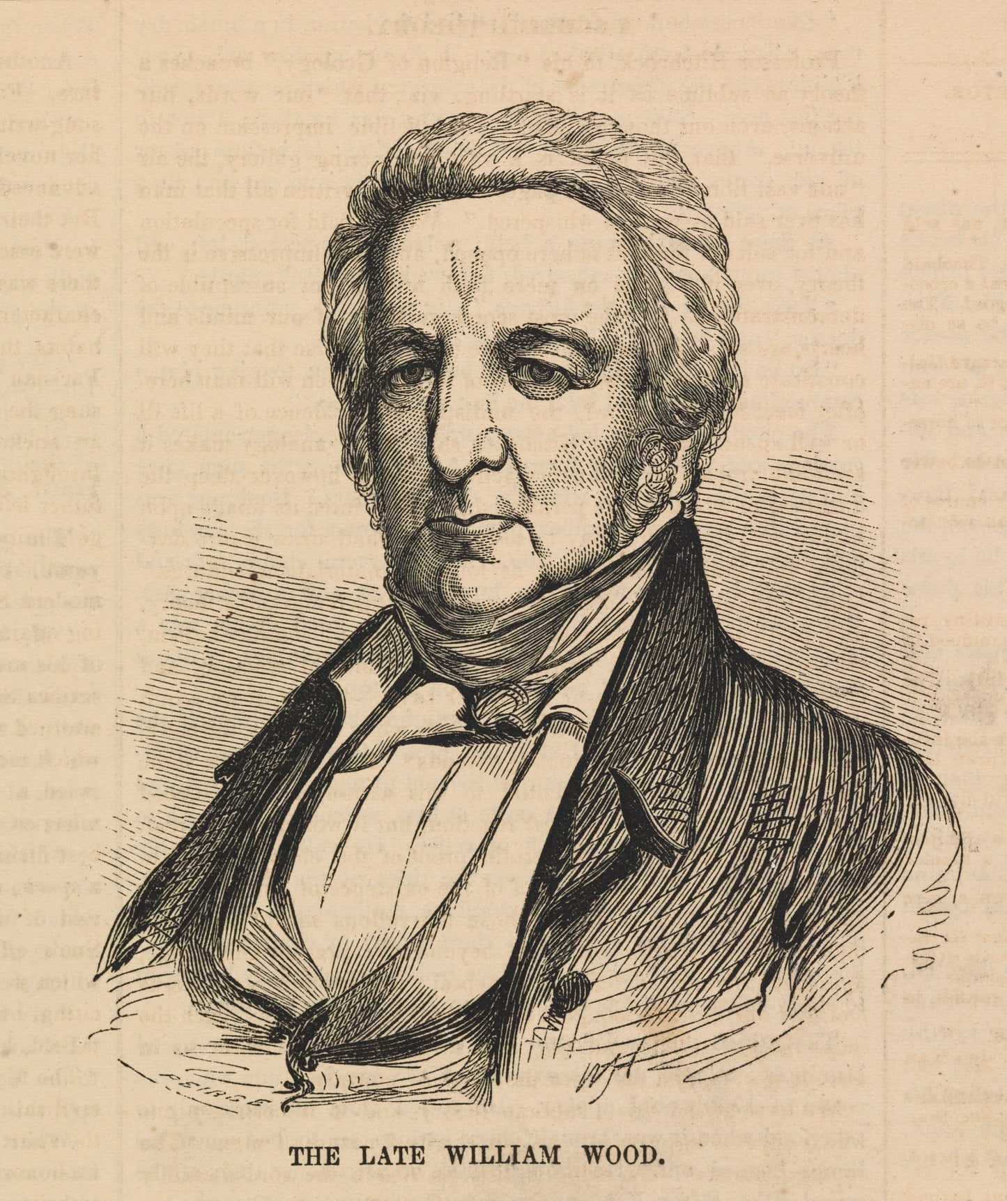 Winslow Homer:The Late William Wood, from Ballou's Pictorial,16x12"(A3)Poster