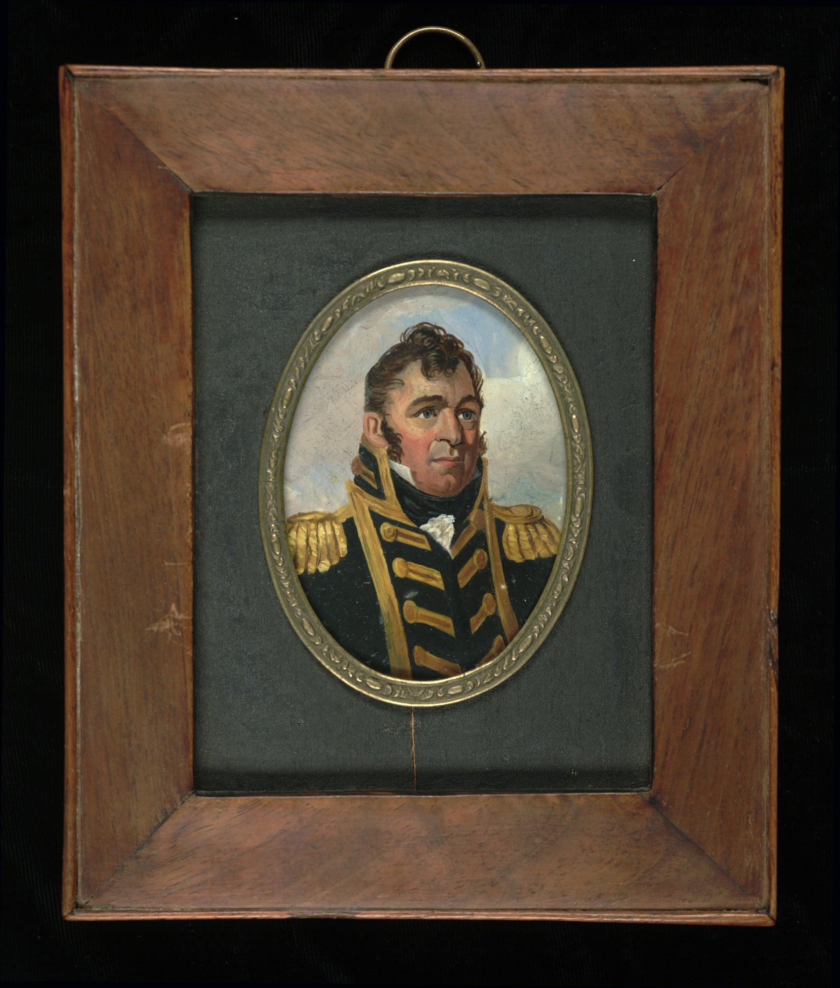 John Wesley Jarvis:Commodore Isaac Chauncey,16x12"(A3)Poster
