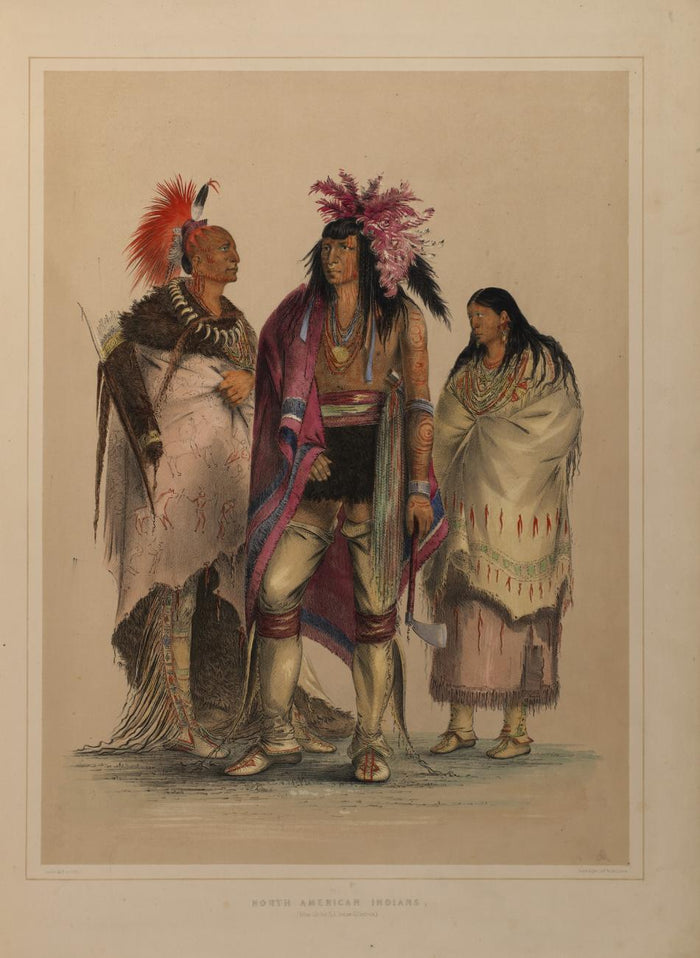 George Catlin:North American Indian Portfolio,16x12