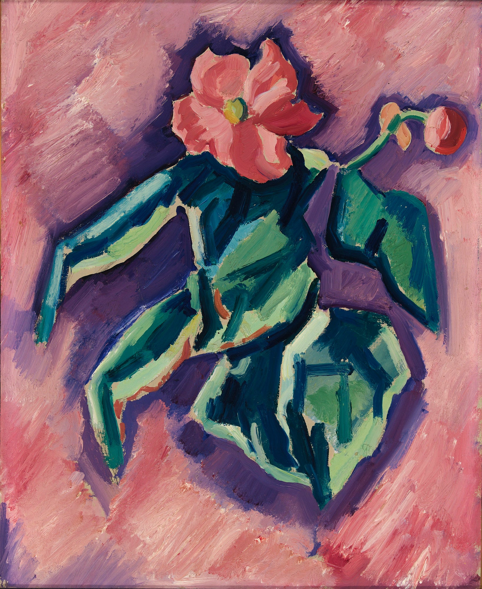 Marsden Hartley:Pink Begonias,16x12"(A3)Poster
