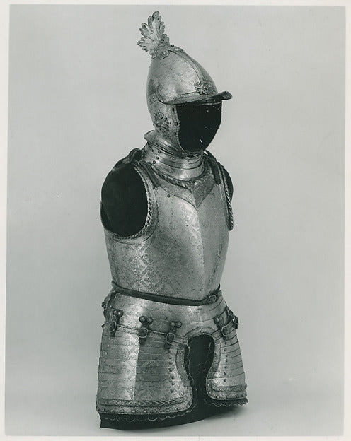 Armor of Giovanni Battista Bourbon del Monte  c1590,  Poster Print Wall Art