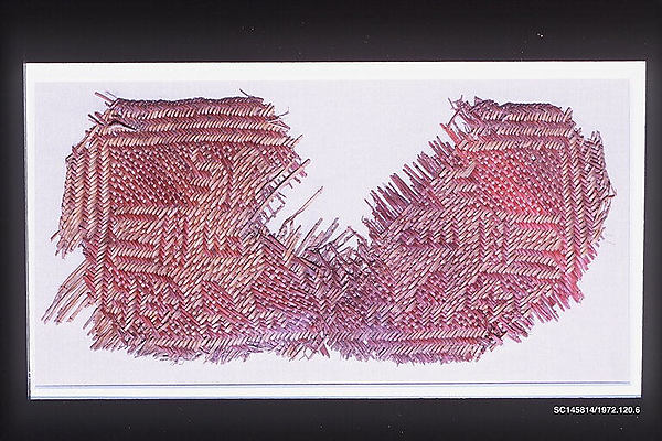 :Fragment of a Fan probably 10th century-16x12"(A3) Poster