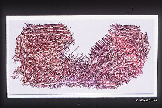 :Fragment of a Fan probably 10th century-16x12"(A3) Poster