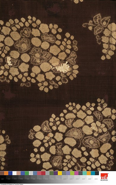:????????????,Textile Fragment with Floral Clusters and Spra-16x12"(A3) Poster