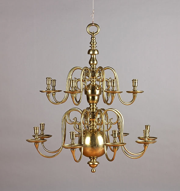 :Chandelier early 18th century-16x12"(A3) Poster
