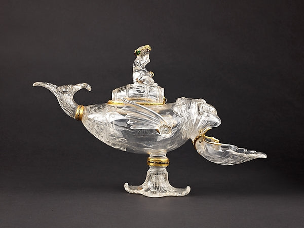 :"Ewer" in the Form of a Sea Monster Ridden by Bacchus c1860-16x12"(A3) Poster