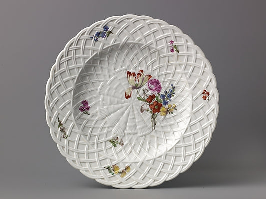 :Nine dessert plates c1769-16x12"(A3) Poster