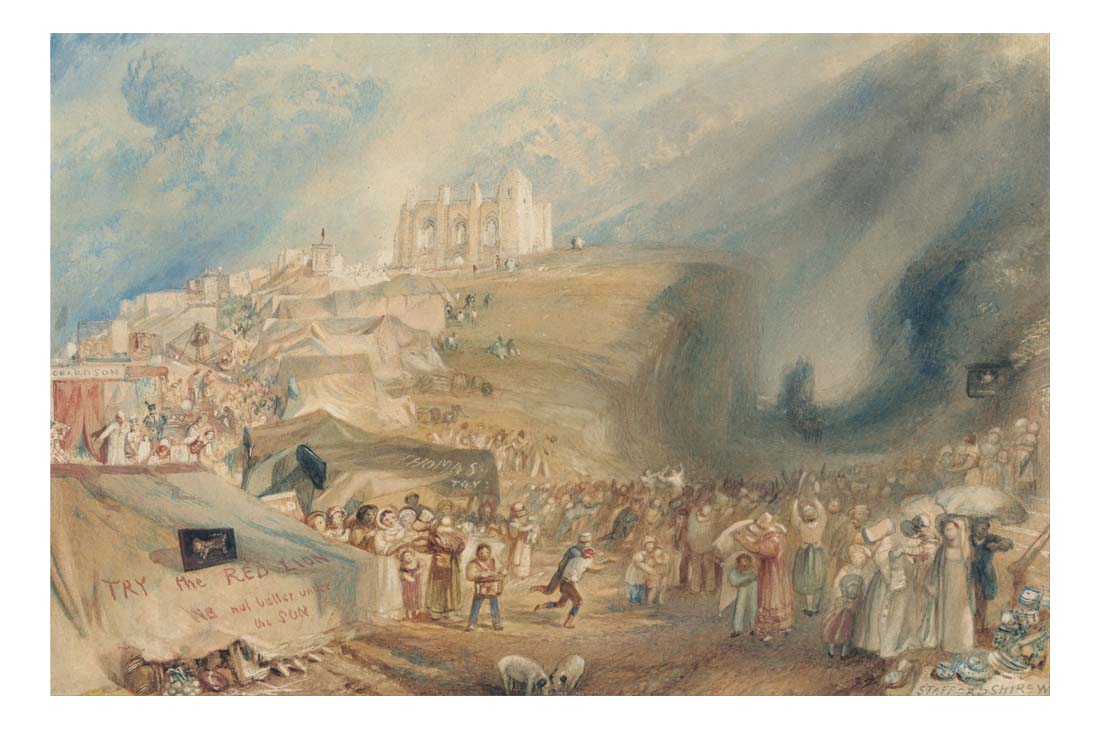 Saint Catherine's Hill, Guildford, Surrey, 1830 by John Mallord William Turner RA