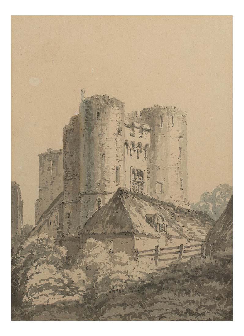 Saltwood Castle, Hythe, Kent by John Mallord William Turner RA