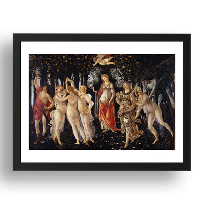 Sandro Botticelli - Primavera [1482], vintage art, A3 (16x12") Poster Print