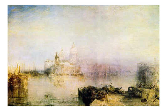 Santa Maria della Salute and Dogana by John Mallord William Turner RA