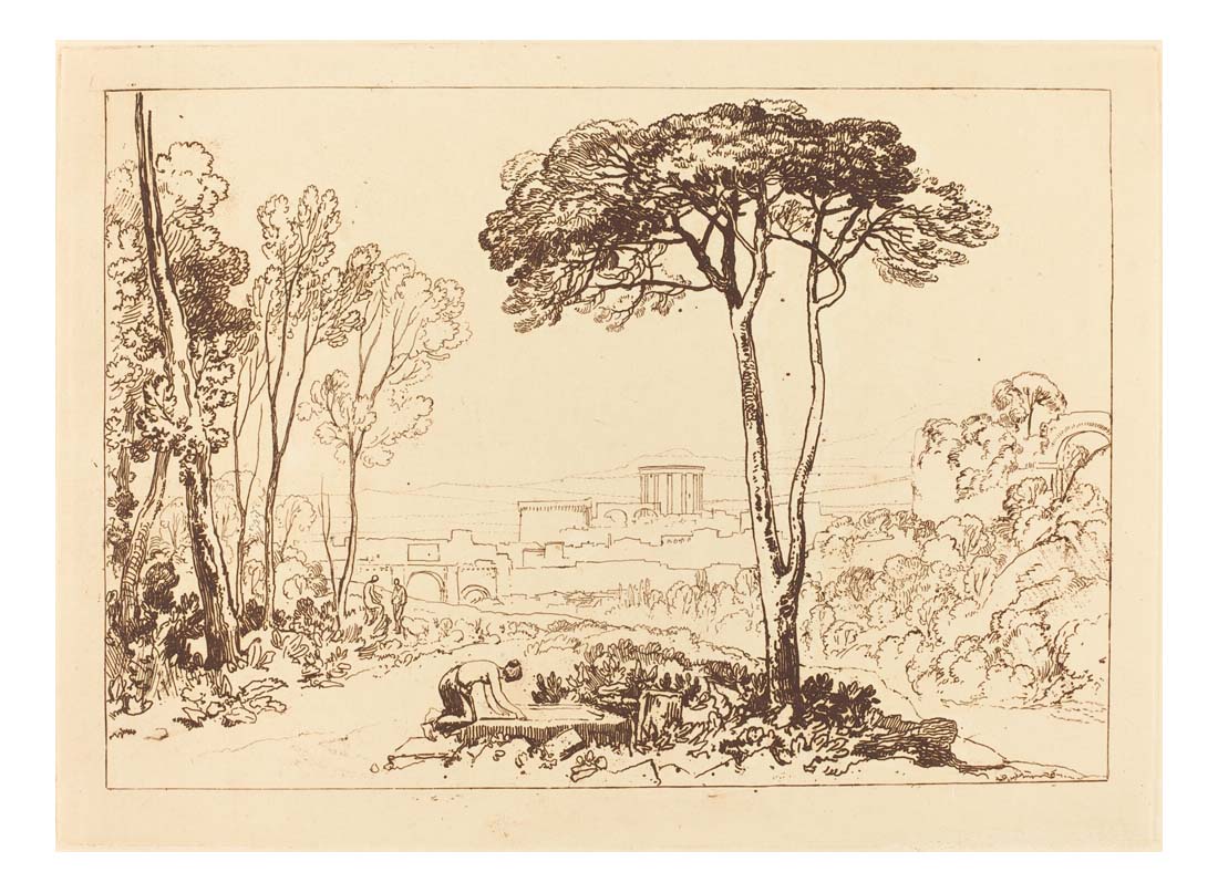 Scene in the Campagna, 1812 by John Mallord William Turner RA