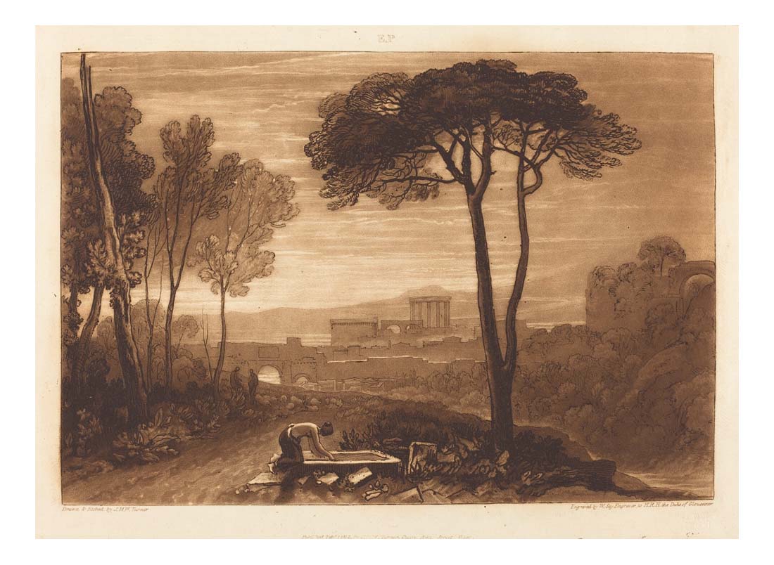 Scene in the Campagna, 1812_1 by John Mallord William Turner RA