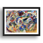 Sketch 2 for Composition VII [1913] 1913 by Wassily Kandinsky, 17x13" Frame