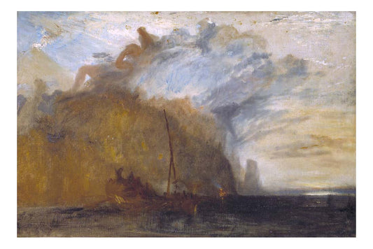 Sketch for 'Ulysses Deriding Polyphemus', 1827-28 by John Mallord William Turner RA