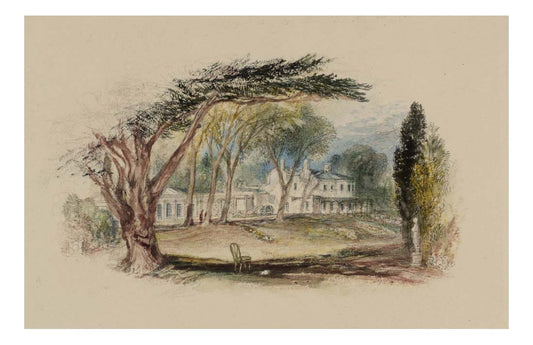 St. Anne's Hill, I, for Rogers's 'Poems', 1830-32 by John Mallord William Turner RA, 12x8"(A4) Poster