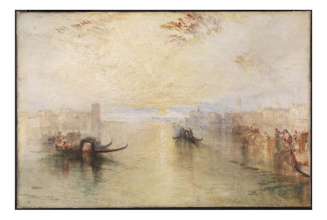 St Benedetto, Looking towards Fusina, 1843 by John Mallord William Turner RA