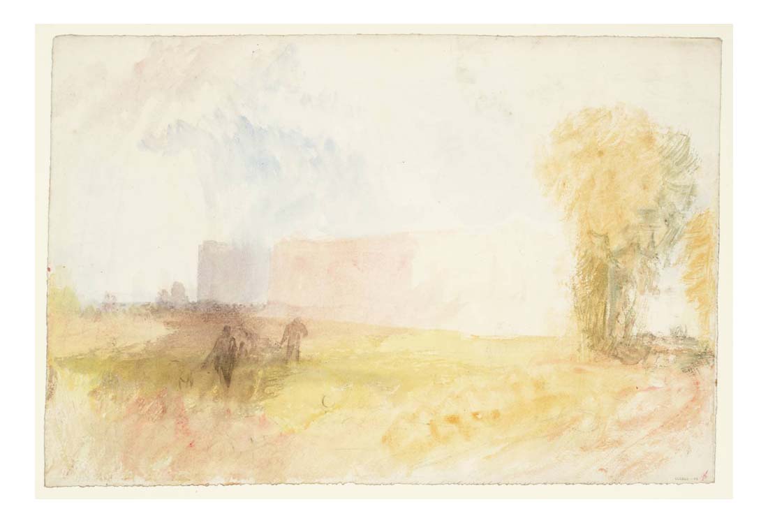 St John's and Trinity Colleges, Oxford, 1837-40 by John Mallord William Turner RA