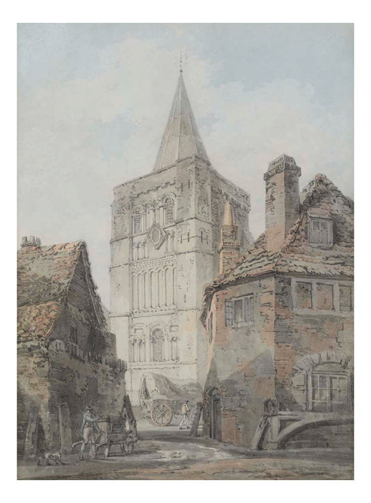 St Mary's Church, Dover by John Mallord William Turner RA, 12x8"(A4) Poster