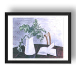 Still Life with Acanthus Leaves 1938 39 by Eric Ravilious, 17x13" Frame