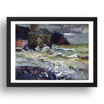 Stormy Day 1906 by Wassily Kandinsky, 17x13" Frame