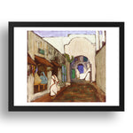 Street in Tunisia 1905 by Wassily Kandinsky, 17x13" Frame