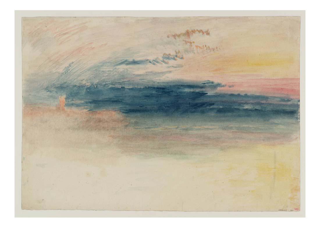 Sunrise, perhaps at Margate, 1840-45 by John Mallord William Turner RA