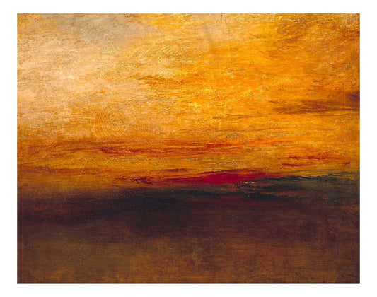 Sunset, 1830-35 by John Mallord William Turner RA