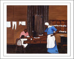 Supper Time (1940) by Horace Pippin, Classic African American artwork, 16x12" (A3) Poster Print