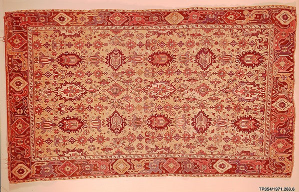 :Carpet 17th–19th century-16x12"(A3) Poster