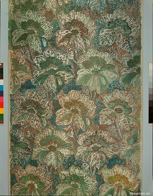 :Textile length early 20th Century-16x12"(A3) Poster