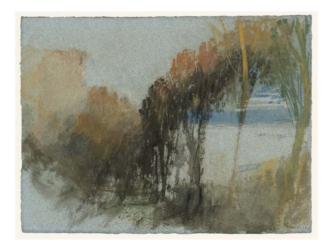 Tancarville, An Avenue of Trees, 1832 by John Mallord William Turner RA