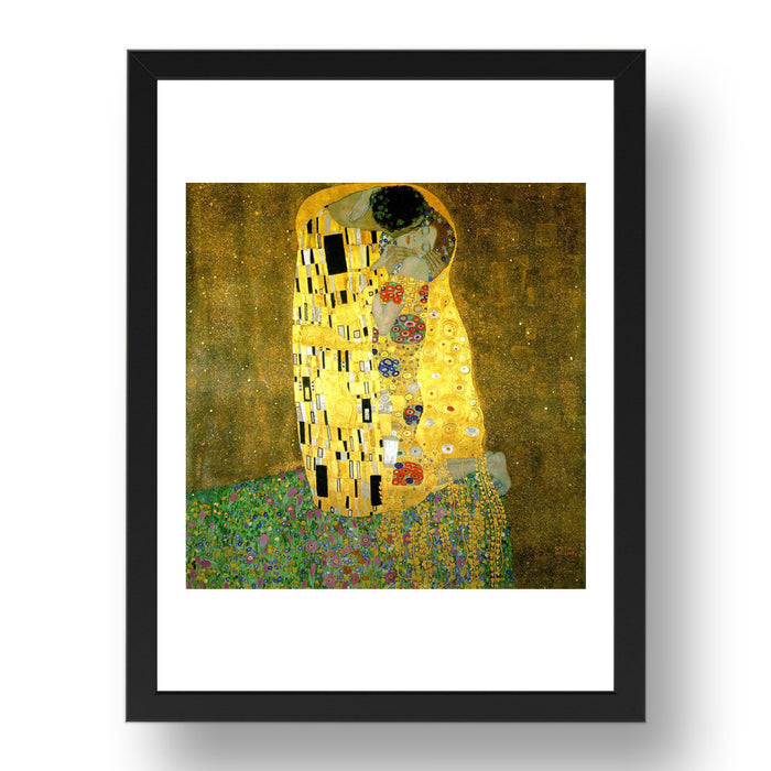 The Kiss 1907 1908 by Gustav Klimt, 17x13