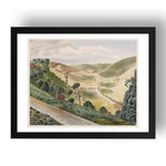 TheCauseWay WiltshireDowns1939 by Eric Ravilious, 17x13" Frame