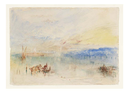 The Approach to Venice, 1840 by John Mallord William Turner RA