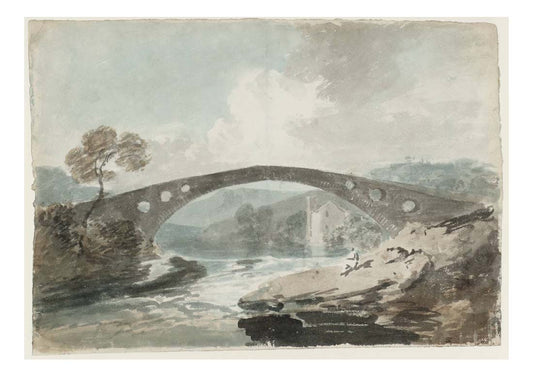 The Bridge at Pontypridd, 1798 by John Mallord William Turner RA