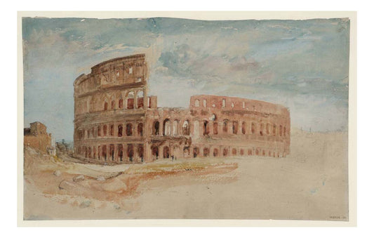 The Colosseum, Rome, from the West, 1819 by John Mallord William Turner RA