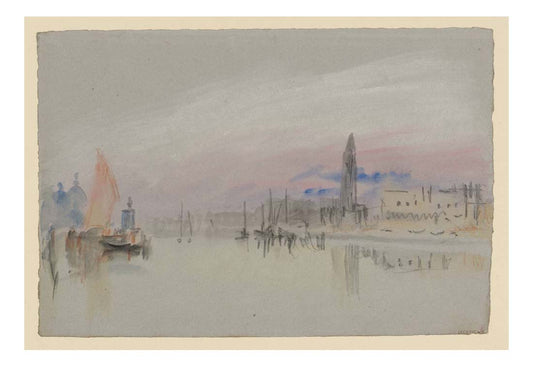 The Entrance to the Grand Canal with the Campanile and the Doge's Palace, 1840 by John Mallord William Turner RA
