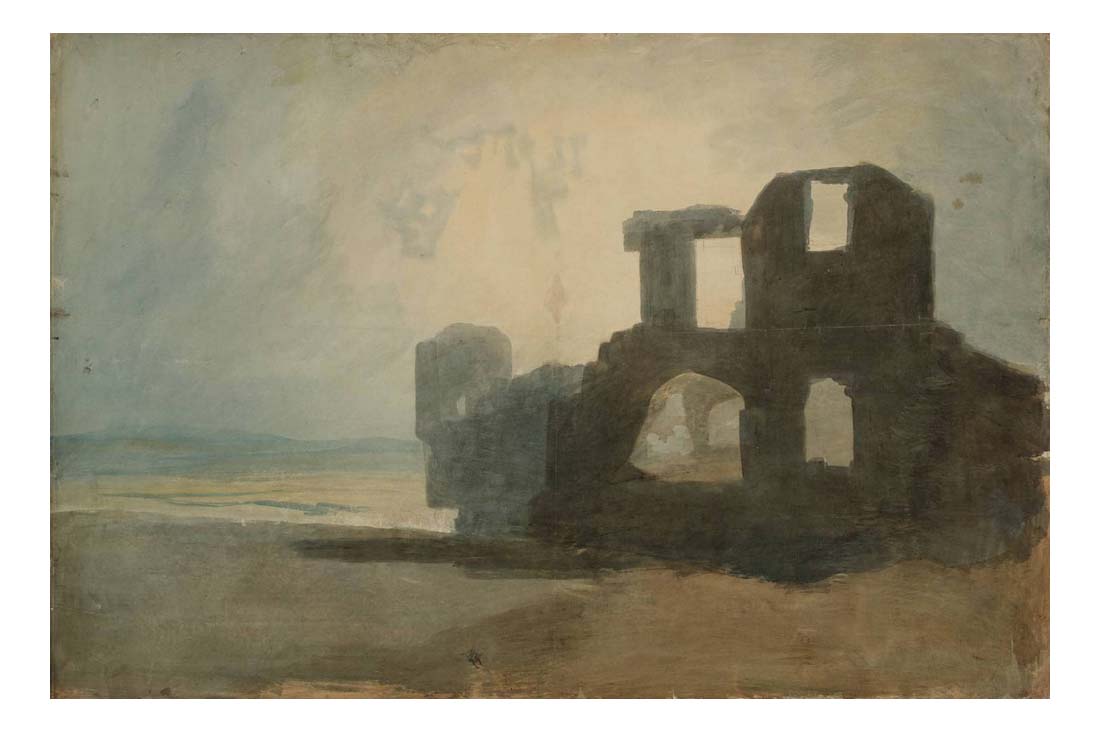 The Gatehouse of Denbigh Castle, 1799-1800 by John Mallord William Turner RA