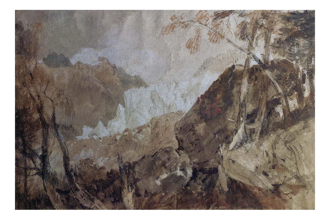 The Glacier de Bossons, near Chamonix, Savoy, 1802 by John Mallord William Turner RA