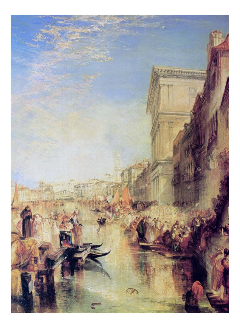 The Grand Canal, Venice, 1834 by John Mallord William Turner RA