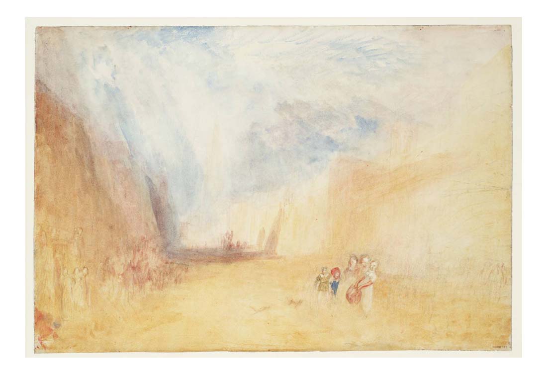 The High Street, Oxford, 1837-39 by John Mallord William Turner RA