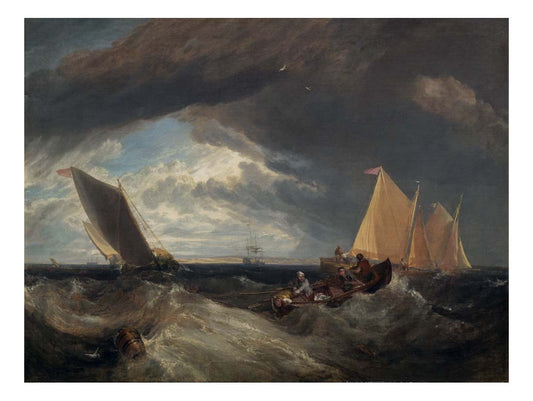 The Junction of the Thames and the Medway, 1807 by John Mallord William Turner RA