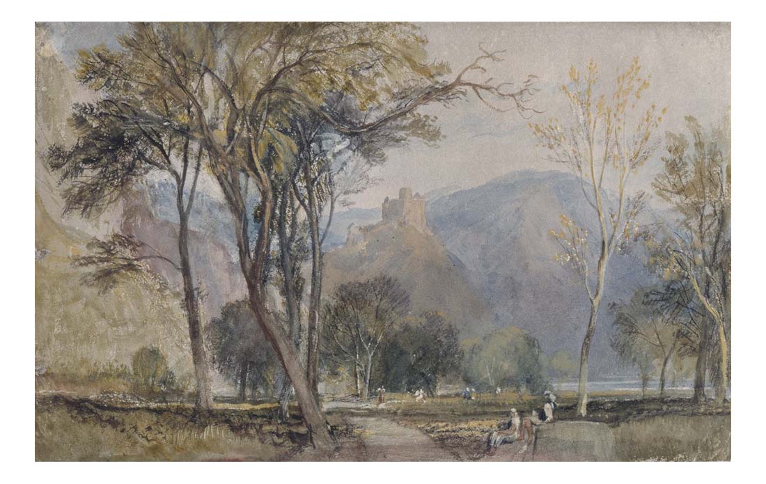 The Marxburg, 1817 by John Mallord William Turner RA