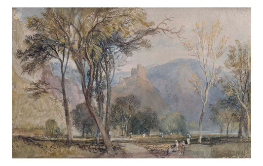 The Marxburg, 1817 by John Mallord William Turner RA