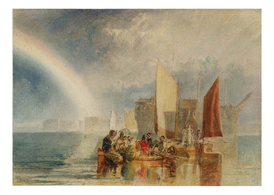 The Medway, 1824 by John Mallord William Turner RA